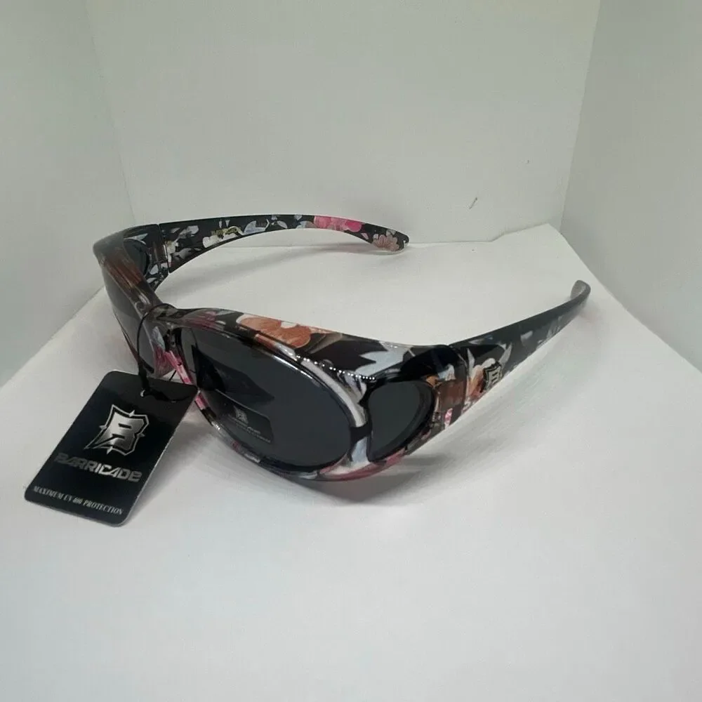 Barricade Floral Bling Fit Over Glasses Sunglasses